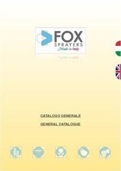 CATALOGO GENERALE GENERAL CATALOGUE - Fox Motori