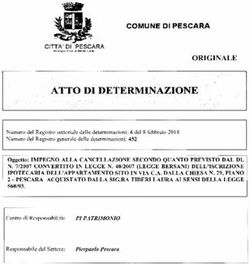 ATTO DI DETERMINAZIONE - Comune di Pescara