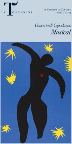 Musical Concerto di Capodanno 2022 / 2023 - La Toscanini