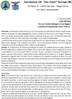 Sottosezione CAI "Cani Sciolti" Cavriago (RE) - CAI Cani Sciolti