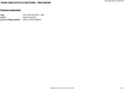 PIANO ESECUTIVO DI GESTIONE - PREVISIONE - Parametri selezionati: Comune di Grosseto