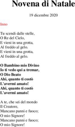 Novena di Natale - Parrocchia San Giuseppe Lavorarotore, Formia