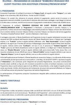 TELEPASS - PROGRAMMA DI CASHBACK "RIMBORSO PEDAGGIO PER CLIENTI TELEPASS CON ASSISTENZA STRADALE/PREMIUM WOW"