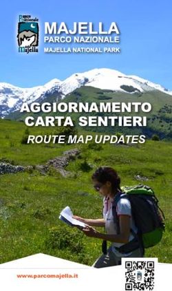 AGGIORNAMENTO CARTA SENTIERI - ROUTE MAP UPDATES - www.parcomajella.it - Sentieri e percorsi nel Parco Nazionale ...