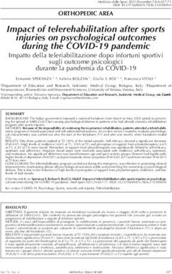 Impact of telerehabilitation after sports injuries on psychological outcomes during the COVID-19 pandemic - Isokinetic