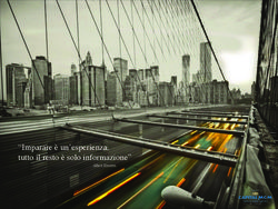 "Imparare è un'esperienza, tutto il resto è solo informazione" - Albert Einstein