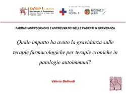 Quale impatto ha avuto la gravidanza sulle terapie farmacologiche per terapie croniche in patologie autoimmuni? - FARMACI ANTIPSORIASICI E ...