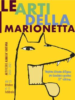 LEARTI DELLA MARIONETTA - Stagione di teatro di figura per bambini e genitori 32 edizione - Teatro del Drago