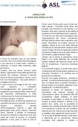 STORIE CHE RACCONTANO LA TUA - ASL Città di Torino