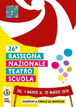 RASSEGNA NAZIONALE TEATRO SCUOLA - 26a dal 4 maggio al 20 maggio Teatro Scuola ...
