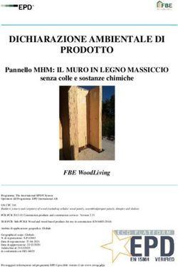 DICHIARAZIONE AMBIENTALE DI PRODOTTO - Pannello MHM: IL MURO IN LEGNO MASSICCIO senza colle e sostanze chimiche - FBE Woodliving
