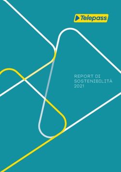 REPORT DI SOSTENIBILIT&Agrave; 2021