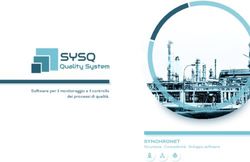 SYNCHRONET Sicurezza Connettivit&agrave; Sviluppo software - Software per il monitoraggio e il controllo dei processi di qualit&agrave;.