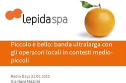 Piccolo è bello: banda ultralarga con gli operatori locali in contesti medio-piccoli - Radio Days 21.05.2015 Gianluca Mazzini - Lepida