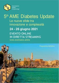 5th AME Diabetes Update 24 - 26 giugno 2021 Le nuove sfide tra innovazione e complessit&agrave; - Nord Est Congressi