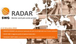 RADAR Niente sar&agrave; pi&ugrave; come prima - SWG.it