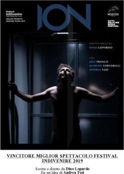 VINCITORE MIGLIOR SPETTACOLO FESTIVAL INDIVENIRE 2019 - Da un'idea di Andrea Tosi Scritto e diretto da Dino Lopardo