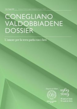 CONEGLIANO VALDOBBIADENE DOSSIER - L'amore per la terra parla con i fatti N. 04 - Maggio 2019 - Prosecco.it