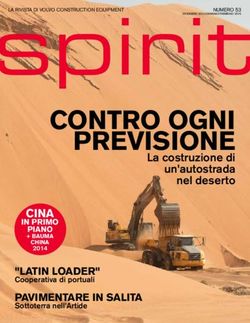 CONTRO OGNI PREVISIONE - Volvo Construction Equipment