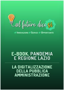 PANDEMIA E REGIONE LAZIO - Assoutenti