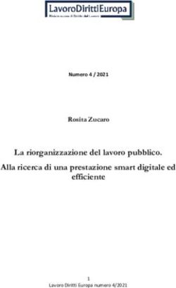 La riorganizzazione del lavoro pubblico. Alla ricerca di una prestazione smart digitale ed efficiente - Rosita Zucaro