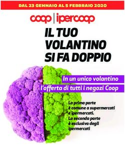 IL TUO VOLANTINO SI FA DOPPIO - Coop Alleanza 3.0