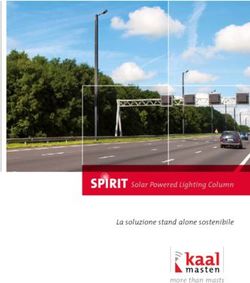 Solar Powered Lighting Column - La soluzione stand alone sostenibile more than masts