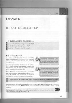 LEZIONE 4 IL PROTOCOLLO TCP - IN QUESTA LEZIONE IMPAREREMO - Riccardo Fioretti