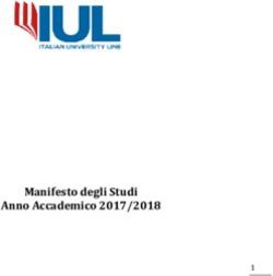 Manifesto degli Studi Anno Accademico 2017/2018 - IUL