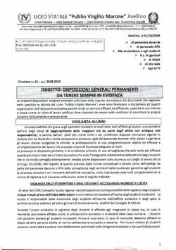 L ,- LICEO STATALE "Publio Virgilio Marone" Avellino