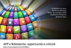 APP e Biblioteche: opportunità e criticità - Maria Teresa Natale (ICCU/OTEBAC) - La Biblioteca in tasca Workshop Bibliosan Roma, 30 novembre 2016 ...