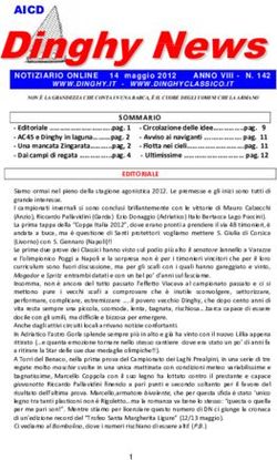 DDiinngghhyy NNeewwss - AICD - Classe Dinghy