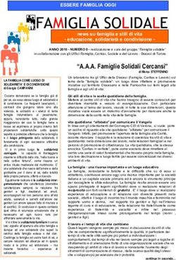 FAMIGLIA SOLIDALE - Diocesi di Torino