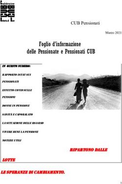 Foglio d'informazione delle Pensionate e Pensionati CUB