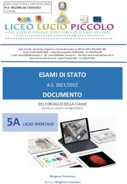 ESAMI DI STATO A.S. 2021/2022 - Liceo Lucio Piccolo