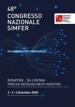 CONGRESSO NAZIONALE SIMFER 48 - RIPARTIRE DA LONTANI PERCH&Eacute; NESSUNO RESTI INDIETRO