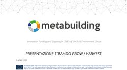 PRESENTAZIONE 1&ordm; BANDO GROW / HARVEST - Innovation Funding and Support for SMEs of the Built Environment Sector - Project netboard