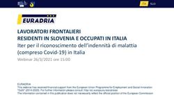 LAVORATORI FRONTALIERI RESIDENTI IN SLOVENIA E OCCUPATI IN ITALIA - Euradria