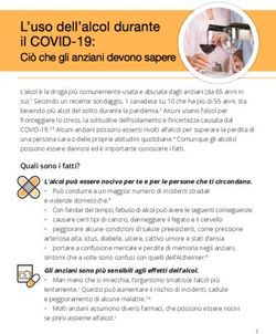 L'uso dell'alcol durante il COVID-19: Ci&ograve; che gli anziani devono sapere - KMB CAMH
