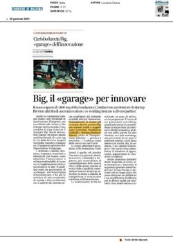 Big, il "garage" perinnovare - CarisbolanciaBig, "garage"dell'innovazione - Fondazione Golinelli