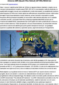 Antenna QFH (Quadri Filar Helical) 137 Mhz NOAA Sat
