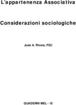 L'APPARTENENZA ASSOCIATIVA CONSIDERAZIONI SOCIOLOGICHE - QUADERNI MEL - 15 JUAN A. RIVERA, FSC - LASALLE.ORG