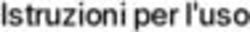 Istruzioni per l'uso - Apple