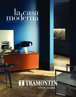 COLLEZIONE 2021 - Tramontin Arredamenti