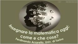 Ferrara 31-10-2014 - Dipartimento di Matematica e Informatica