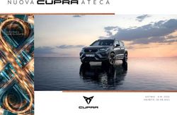 LA POTENZA VIENE DA DENTRO - LISTINO - A.M. 2022 VALIDITÀ: 03.08.2021 - CUPRA