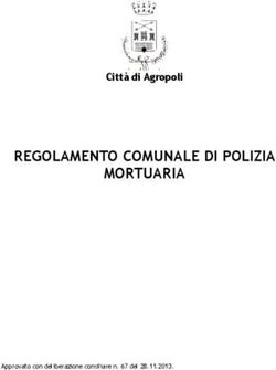 REGOLAMENTO COMUNALE DI POLIZIA MORTUARIA - Città di Agropoli