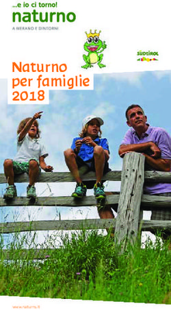 Naturno per famiglie 2018 - Meraner Land