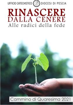 Rinascere dalla cenere - Alle radici della fede - Diocesi di ...