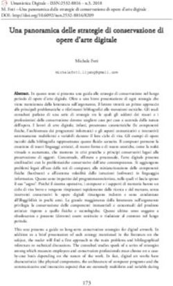 Una panoramica delle strategie di conservazione di opere d'arte digitale